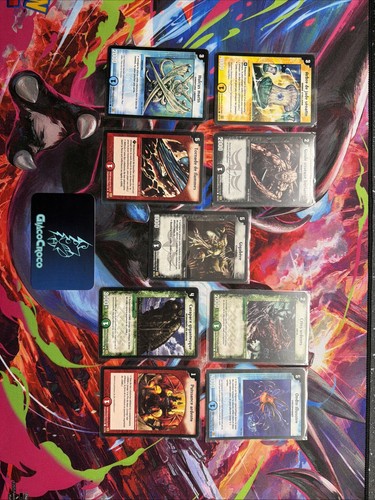 Lot cartes duel - de,