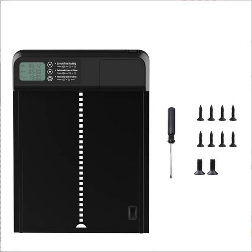 Pollaio elettrico porta - pollaio,