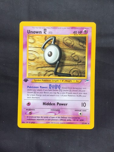 Pokemon cards 1st - pokemon, neo