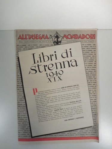 Libri strenna 1940 - di,