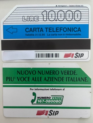 Carta telefonica lire 10000 - telefonica,