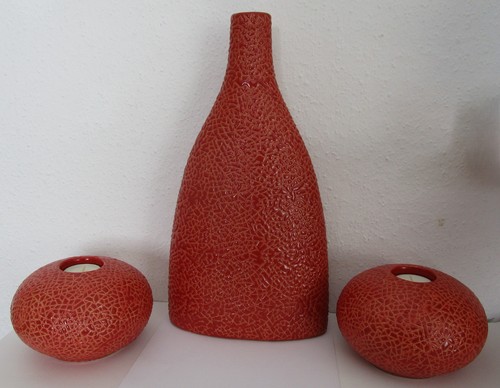 Set vaso fiori - ceramica, 2