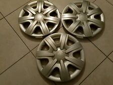 KIT 3 COPRICERCHI PLATTO PATTANE SKODA FABIA R14" ORIGINALI COD.5J0601147JZ31