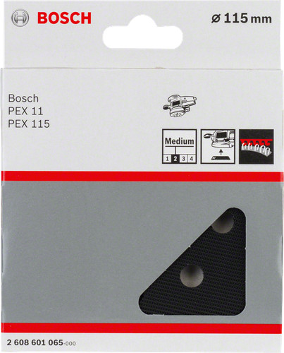Bosch piastra abrasiva media