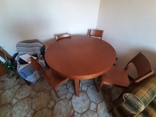 tavolo soggiorno 4 - 6 posti con 4 sedie