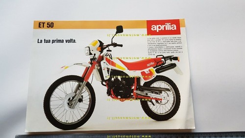 Aprilia 1985 enduro - aprilia, 50