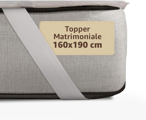 Topper matrimoniale 160x190 - topper,