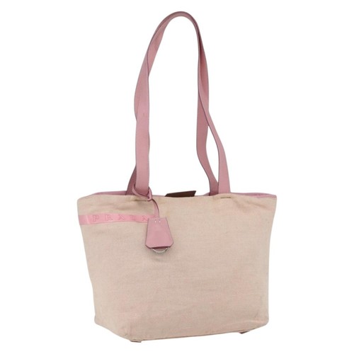 Borsa tote prada tela rosa - prada,