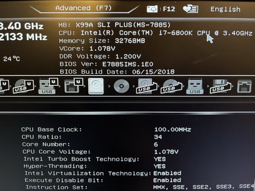 Intel 6800k extreme - extreme, +