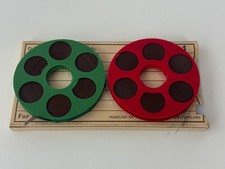 2 bobine di plastica NAGRA /