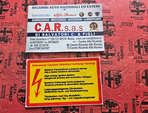 Adesivo accensione alta - adesivo,
