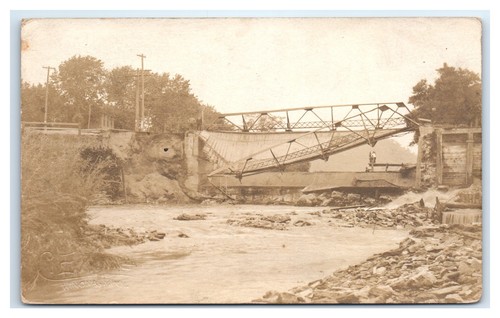 Cartolina 1912 winona rppc - winona,,