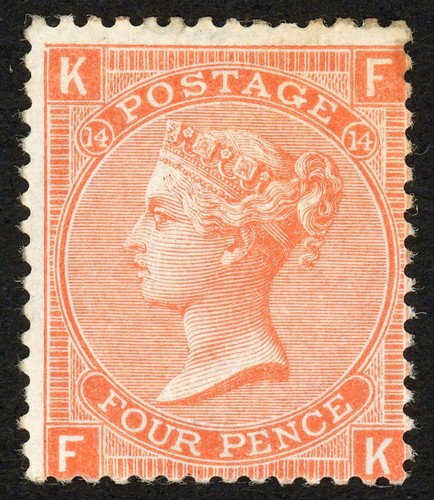 Sg94 1865 vermilion - 1865-67, 4d
