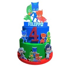 Torta in Polistirolo PJ Masks