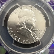 1963-D 50C PCGS MS-63 FRANKLIN
