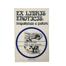 Ex Libris eroticis Impotenza e potere Samlibri 1976