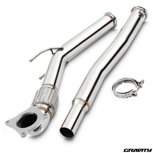 Scarico inox race downpipe - scarico, 3"