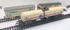 3x Lima HO Interfrigo Refrigerator Van- Spatenbrau Munchen & Tanker Wagon Models