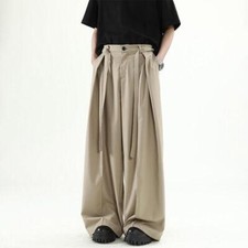 Pantalone uomo kaki gamba