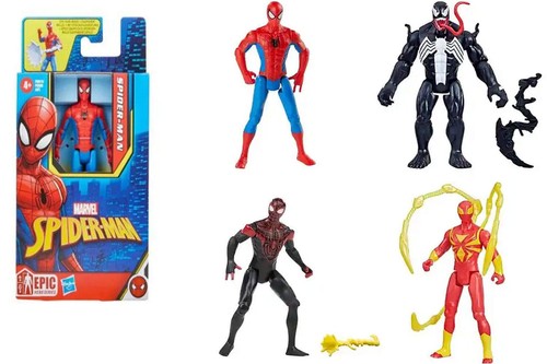 Spider man personaggi 10cm - spider-man,