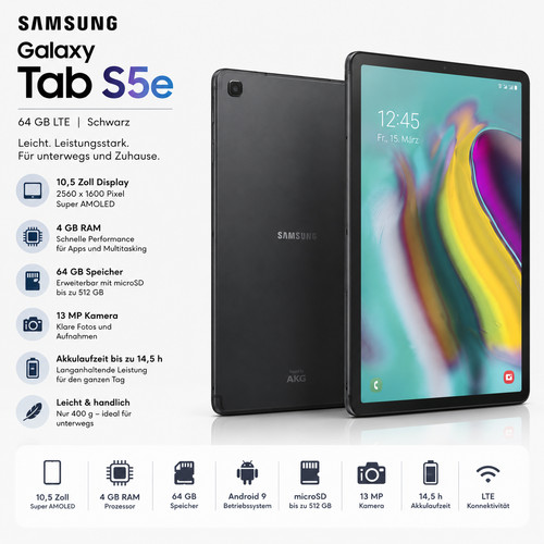 Samsung galaxy tab - tab, s5e
