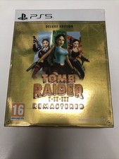 Ps5 Tomb Raider 1-3 Remastered ??ita Deluxe Edition Starring Lara Croft