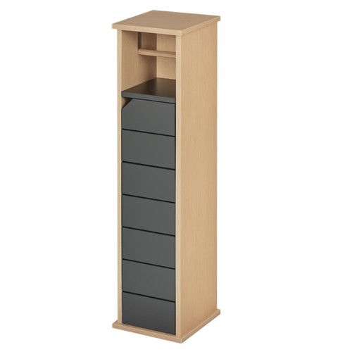 Homcom armadio bagno - bagno, porta