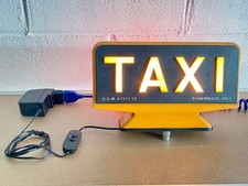 Insegna taxi SPAMPINATO 170/L elettrificata