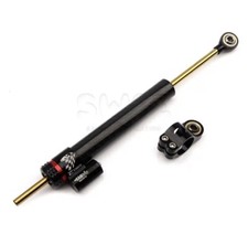 AMMORTIZZATORE DI STERZO UNIVERSALE MATRIS NERO ORO PER MOTO