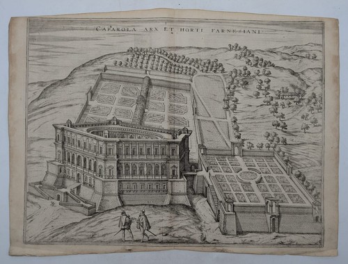 Carte ancienne palais - carte,