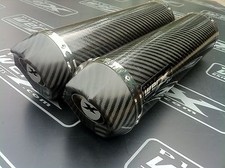 Aprilia Dorsoduro 1200 Coppia - Carbonio Tondo, Presa Scarichi Tazza, R / Legale