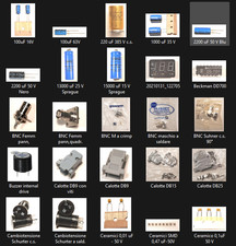 Stock componenti elettronici