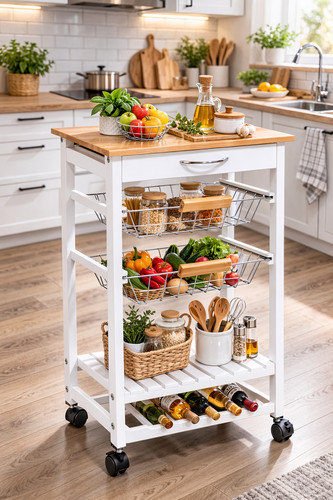Carrello cucina livelli - cucina, 5