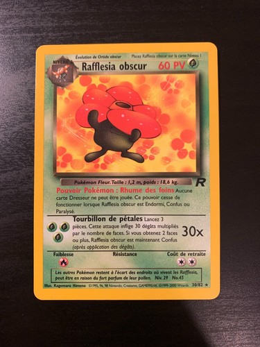 Carte pokémon rafflésia - pokémon, :