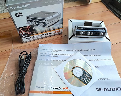 Audio fast track usb - track,