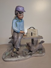 Statua vintage porcellana - vintage,