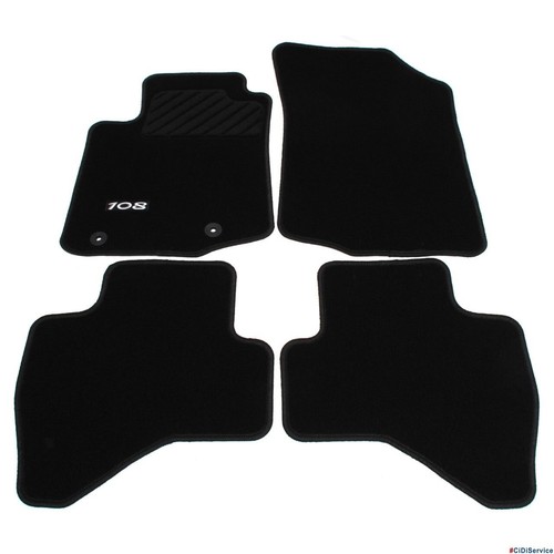 Set tappetini moquette nero - tappetini,