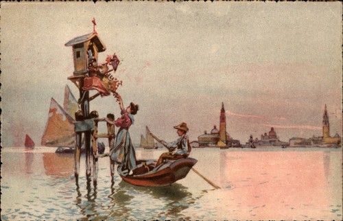Venezia capitello laguna - un,