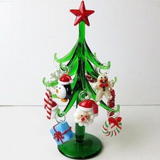 Mini Albero di Natale in Vetro
