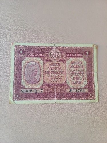 Banconota lira cassa veneta - lira,