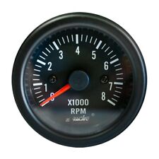 Simoni Racing manometro strumento Contagiri 0-8000 RPM Black line 52mm