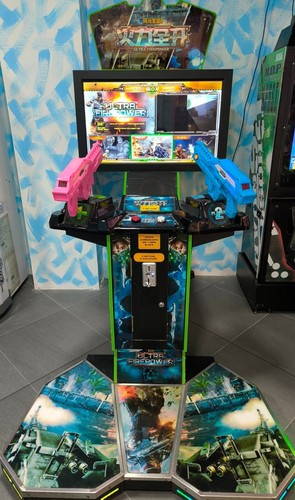 Multigame arcade cabinet - , gun