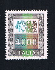 ITALIA 1 FRANCOBOLLO ALTI