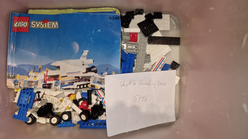 Lego shuttle equipaggio - shuttle,