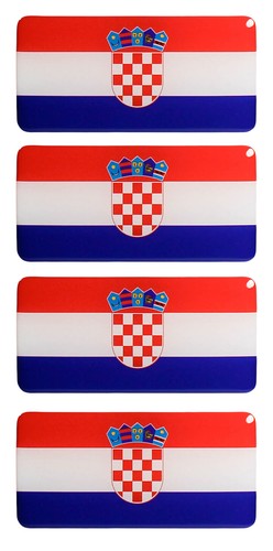 Bandiere croazia adesivi - croazia,
