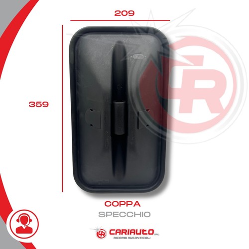 Specchio retrovisore coppa - specchio,