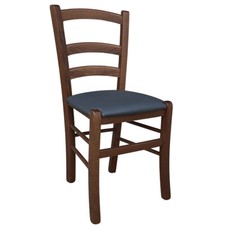 Sedia legno venezia noce scuro