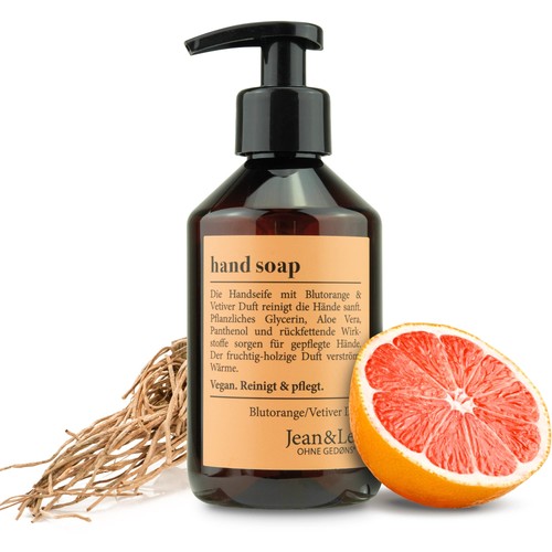 Sapone mani arancia - arancia, rossa