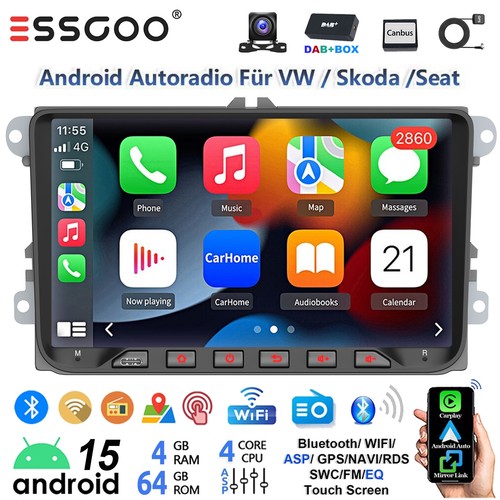 Autoradio android dab - 9", dab+