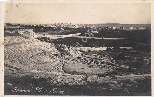 Cartolina siracusa teatro - cartolina,